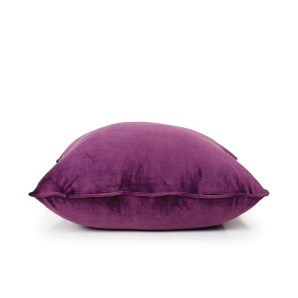 Mulberry Purple Velvet Cushion