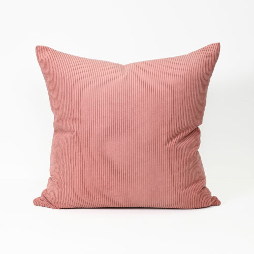 Cord Cushion - Argile - Feather Fill