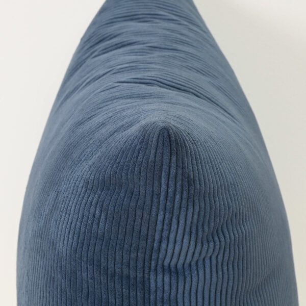 Blue Corduroy Cushion