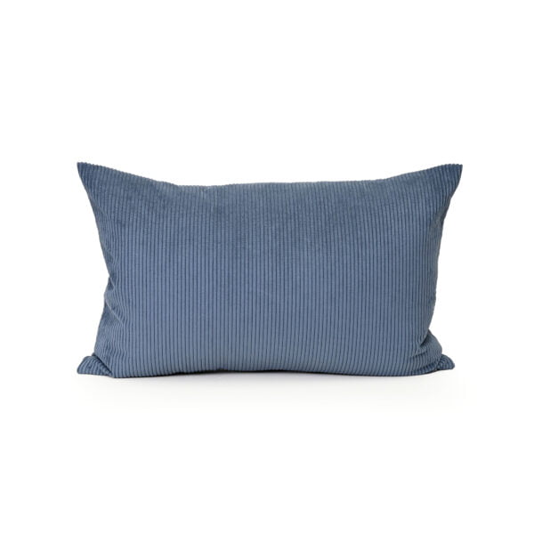 Blue Corduroy Cushion
