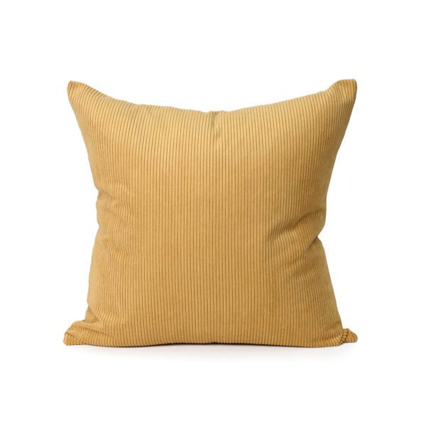 Yellow Corduroy Cushion