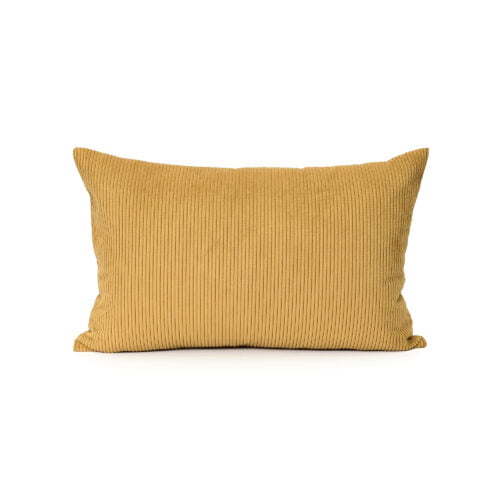Yellow Corduroy Cushion
