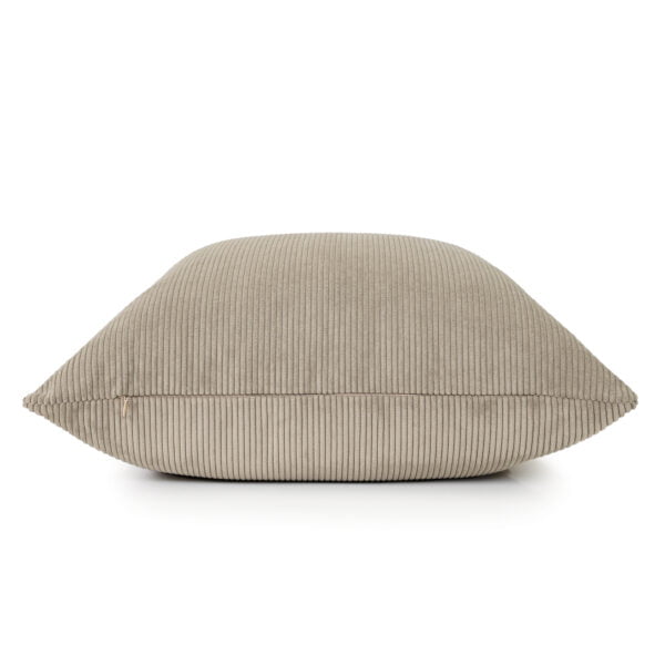 Beige Corduroy Cushion