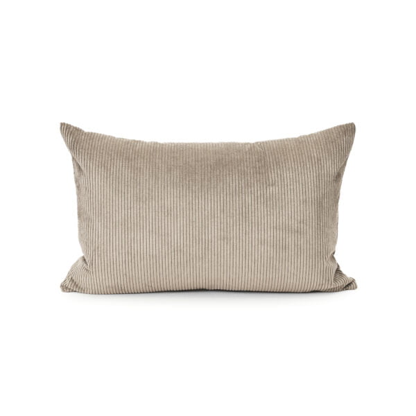 Beige Corduroy Cushion