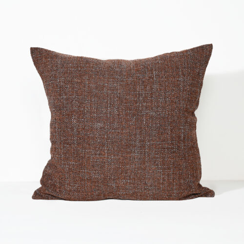 Textures - Mocha Caramel - Fabric Cushion - 55 X 55