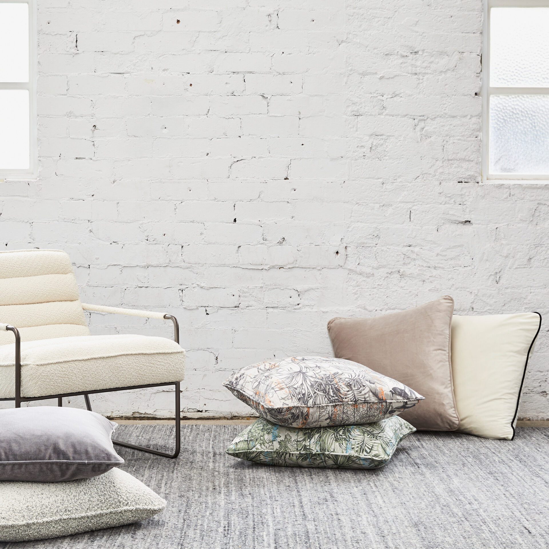 Coco Cushion - Dark Grey main image 0