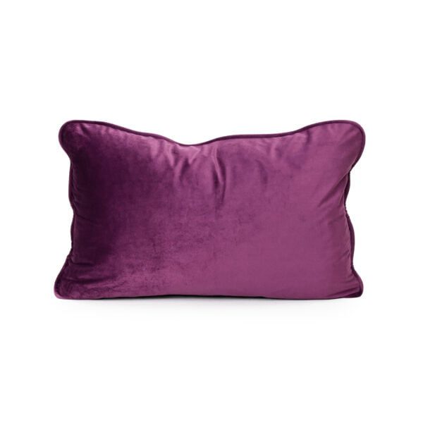 Mulberry Purple Velvet Cushion