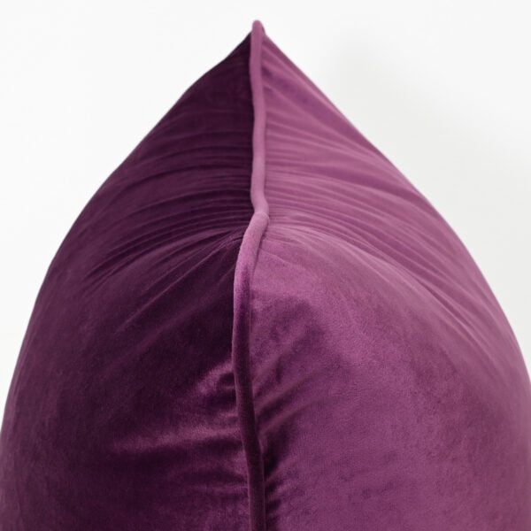 Mulberry Purple Velvet Cushion