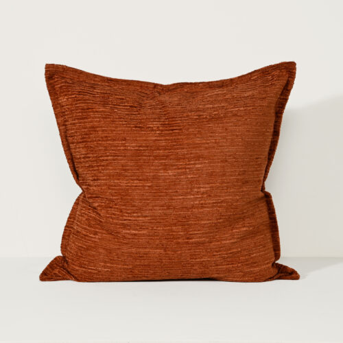Ruffled Autumn - Fabric Cushion - 57 X 57