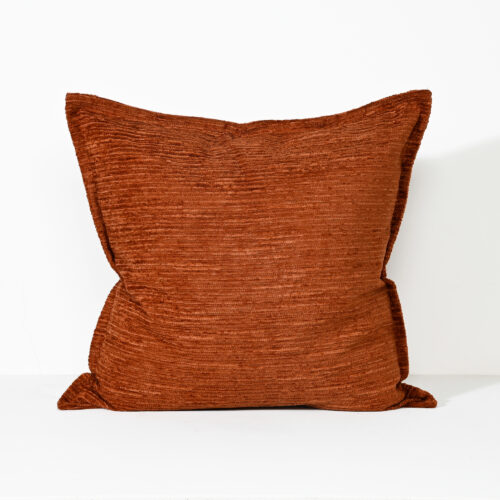Ruffled Autumn - Fabric Cushion - 57 X 57