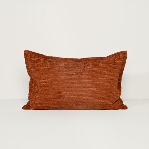 Ruffled Autumn - Fabric Cushion - 37 X 57