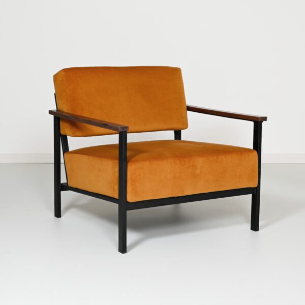 Hudson Armchair - Dark Amber - Image 3