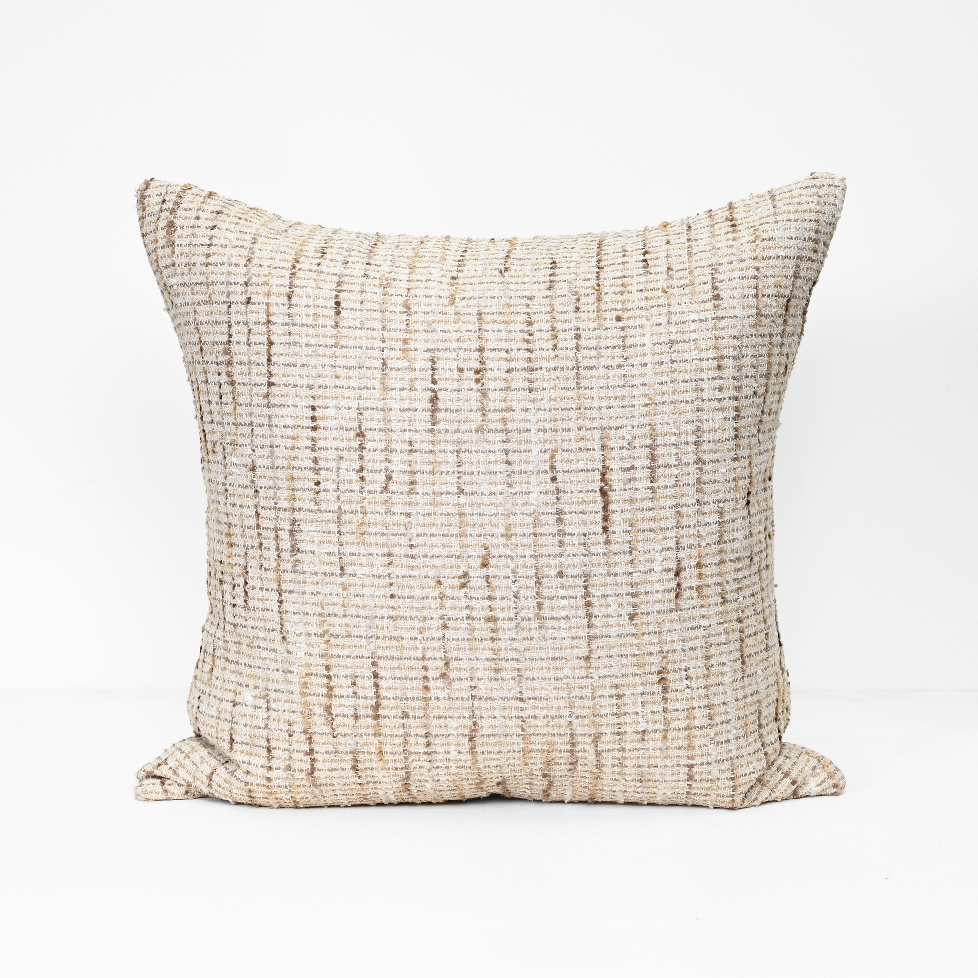 Textures Fabric Cushion - Natural Tweed - 55 X 55