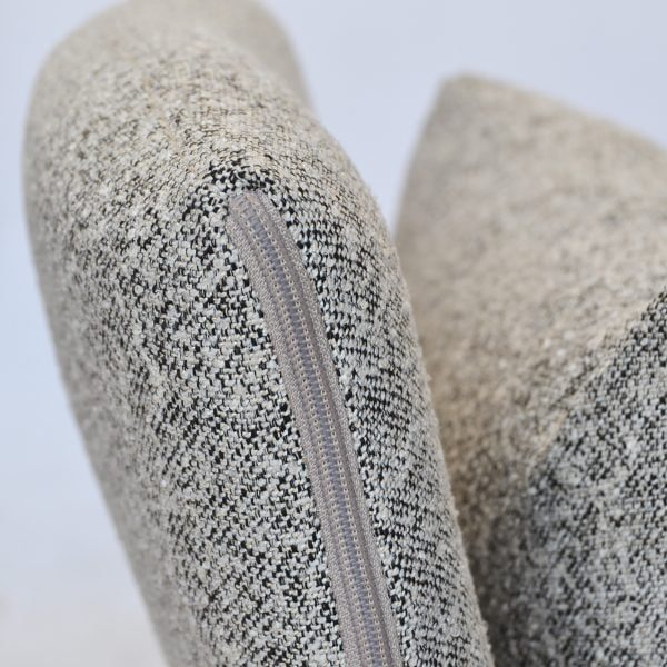 Augusta Chair - Fine Grey Boucle - Image 3