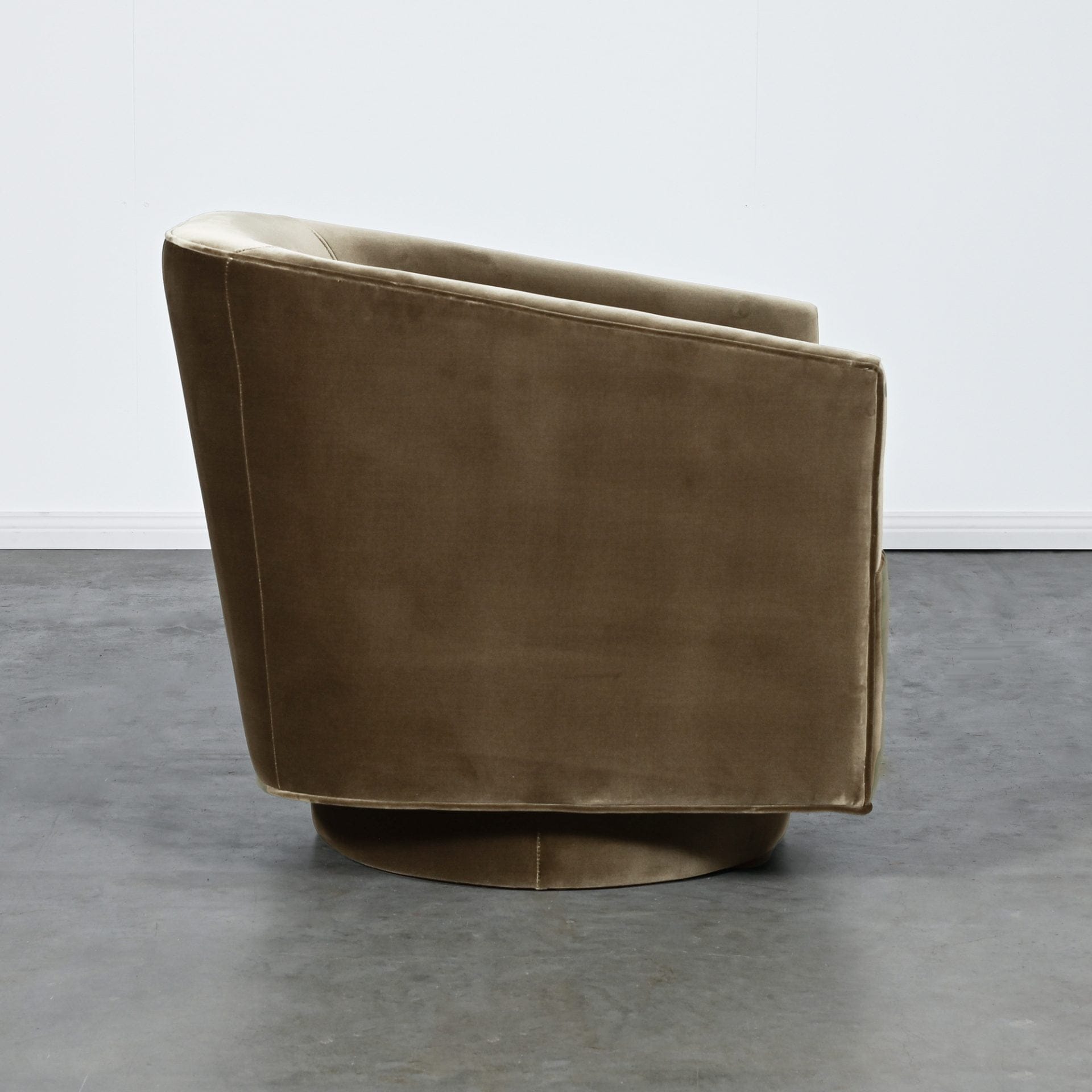 Olive Green Swivel Chair