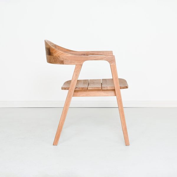 Aru - Outdoor Dining Chair - Teak - Image 4