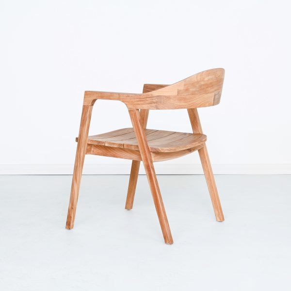 Aru - Outdoor Dining Chair - Teak - Image 5