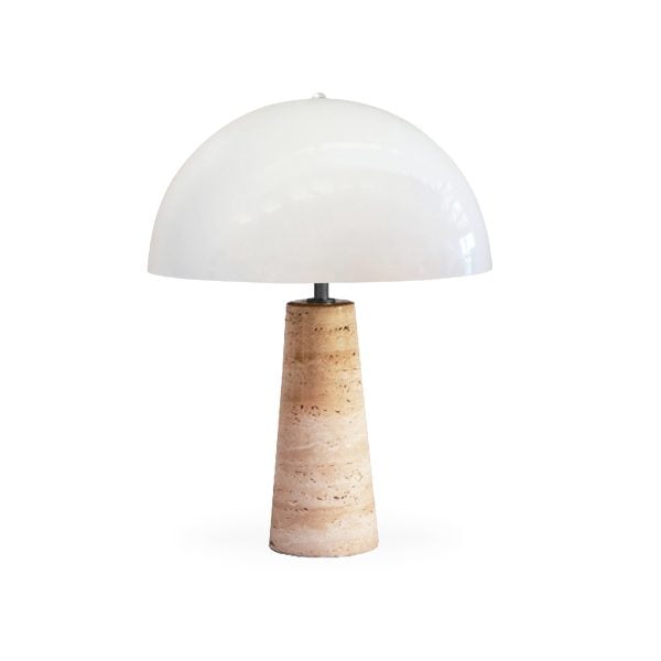 Stone table lamp