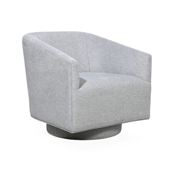 Artemis Swivel Chair - Paloma Grey