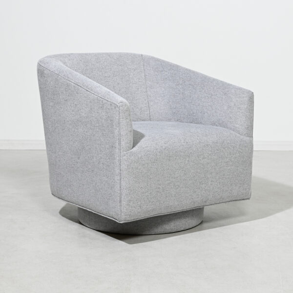 Artemis Swivel Chair - Paloma Grey - Image 2