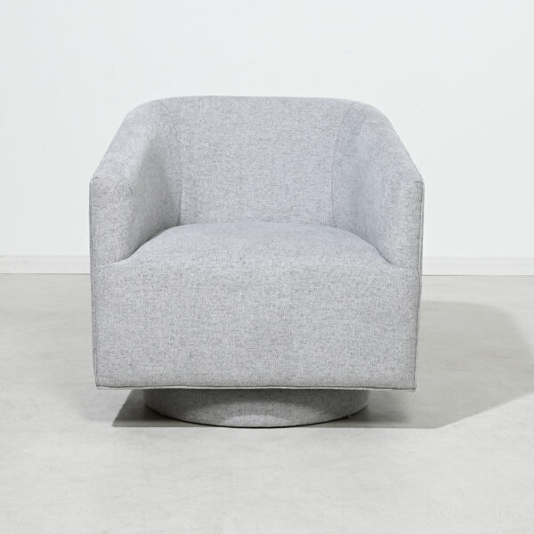 Artemis Swivel Chair - Paloma Grey - Image 4