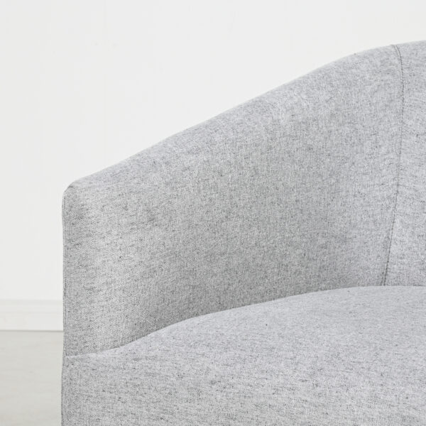 Artemis Swivel Chair - Paloma Grey - Image 3