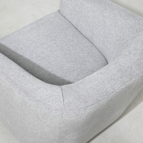 Artemis Swivel Chair - Paloma Grey - Image 6