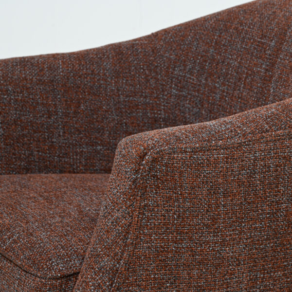 Aiden Armchair - Mocha Caramel - Wood Leg - Image 7