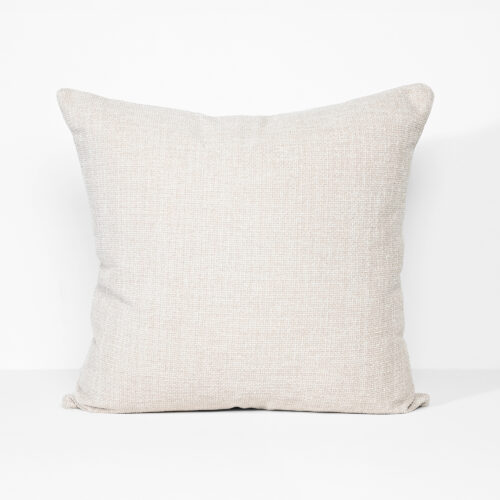 Textures - Chacha Beige - Fabric Cushion - 55 X 55
