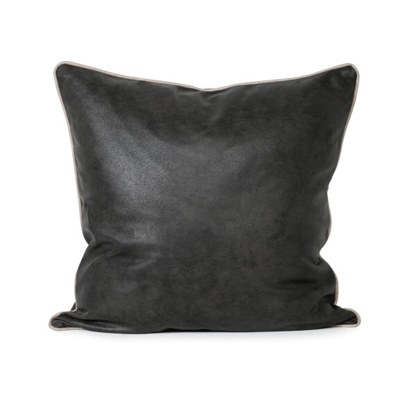 Art Leather Onyx - Vinyl Cushion - 57 X 57