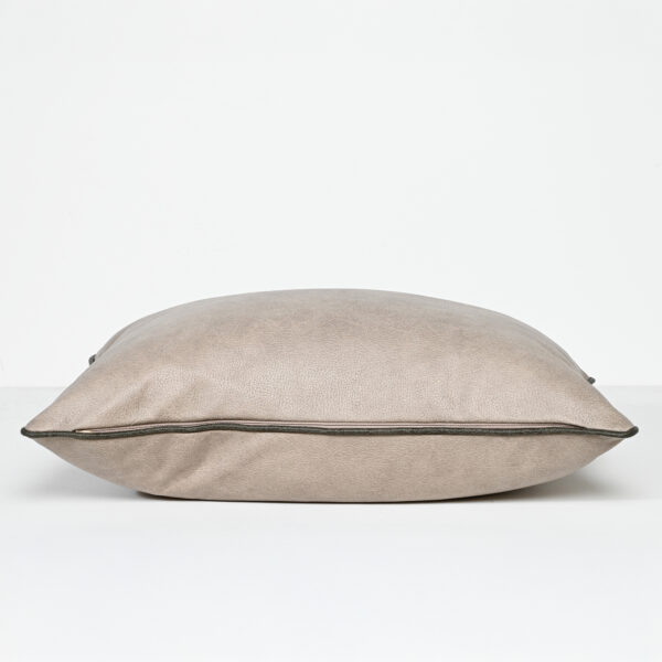 Art Leather Taupe - Vinyl Cushion - 37 X 57 - Image 4