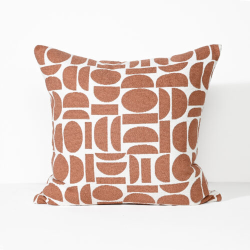 Coral Pop - Fabric Cushion - 57 X 57