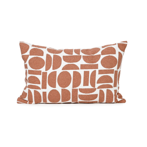 Coral Pop - Fabric Cushion - 37 X 57