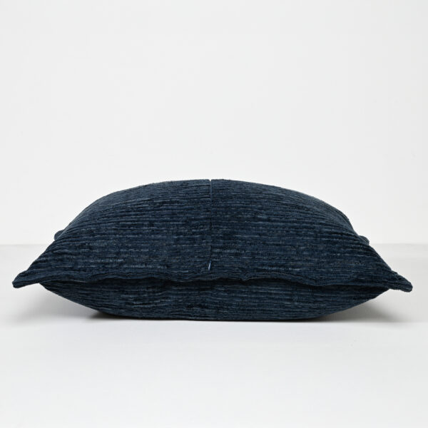 Ruffled Indigo - Velvet Cushion - 37 X 57 - Image 3