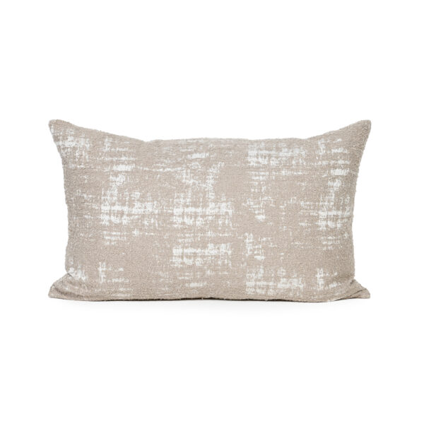 Stormy Oat - Fabric Cushion - 37 X 57