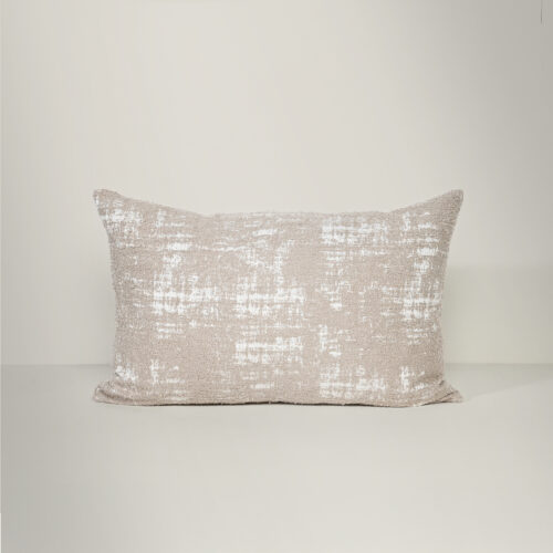 Stormy Oat - Fabric Cushion - 37 X 57
