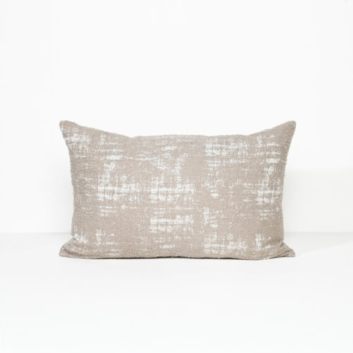 Stormy Oat - Fabric Cushion - 37 X 57
