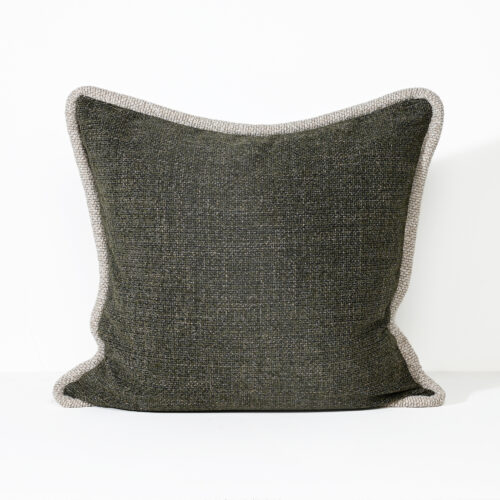 Woven Moss - Fabric Cushion - 57 X 57