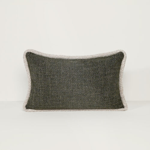 Woven Moss - Fabric Cushion - 37 X 57