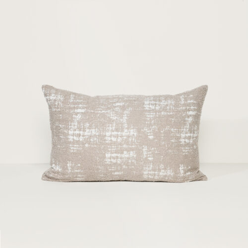 Stormy Oat - Fabric Cushion - 37 X 57