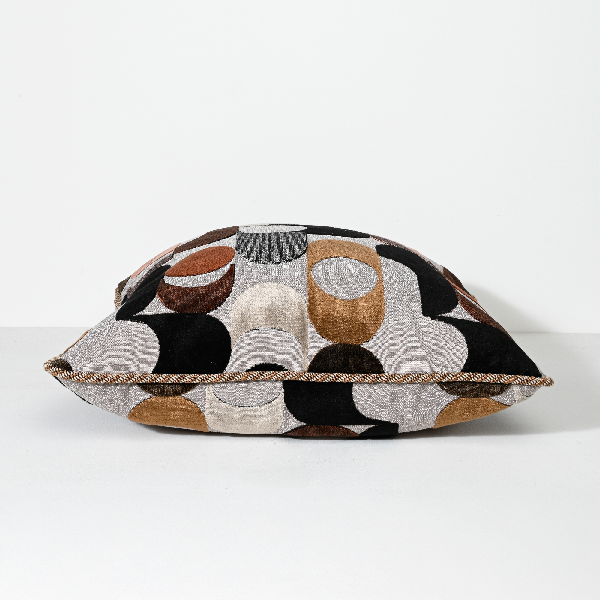 Vintage Abstract - Velvet Cushion - 55 X 55 - Image 3