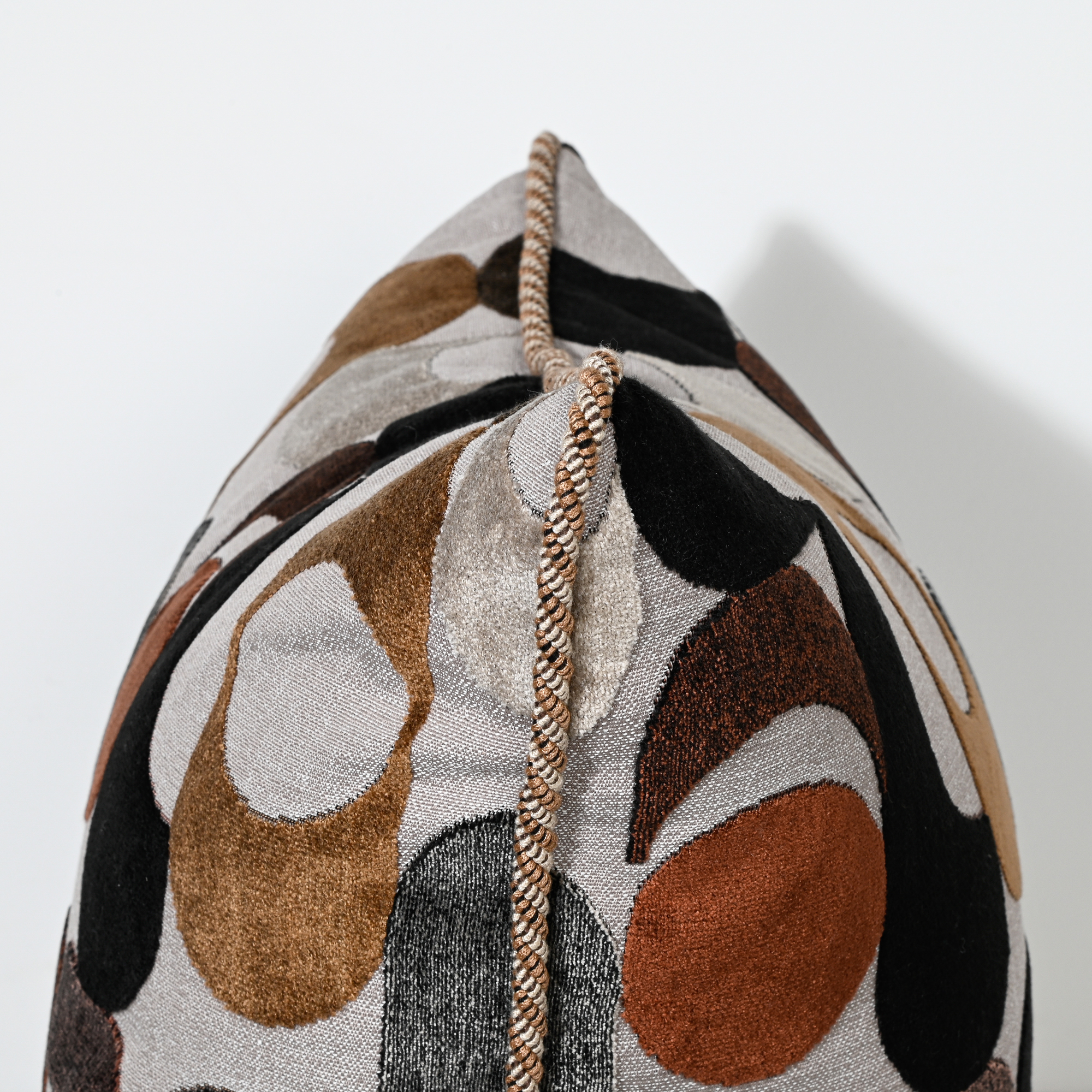 Vintage Abstract - Velvet Cushion - 55 X 55 - Image 4