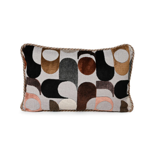 Vintage Abstract - Velvet Cushion - 35 X 55