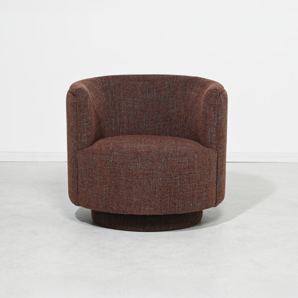 Havana Swivel Chair - Mocha Caramel - Image 3