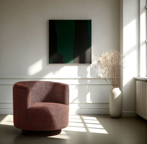 Havana Swivel Chair - Mocha Caramel - Image 2