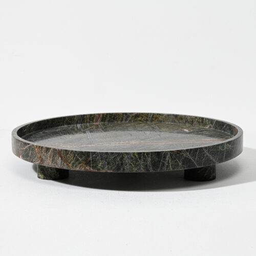 Namib  Plate - Green Marble