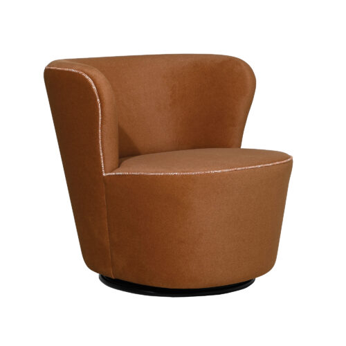 Coco Swivel Chair - Toba Mohair