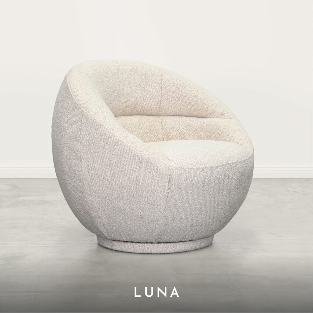 swivel occasional chair