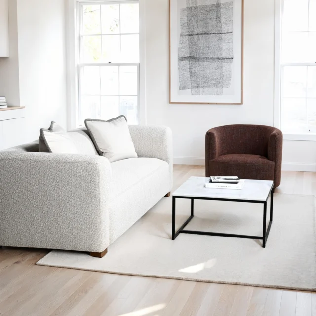 The Havana Chair is a refined swivel occasional chair that combines sculptural elegance with exceptional craftsmanship. Upholstered in Mocha Caramel, a richly textured woven fabric with warm undertones, the Havana offers a tactile depth and colour that elevates any room it inhabits.